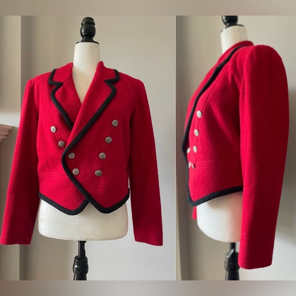 Vintage Wool Blend Liz Wear Not a Double Breasted Blazer! - 4 - Picture 9 of 15